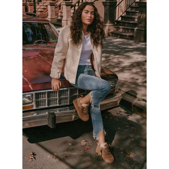 NEW UGG Women's Lowmel Hiking Sneakers Chestnut Brown Size 5 $150 [jb] - Picture 12 of 16